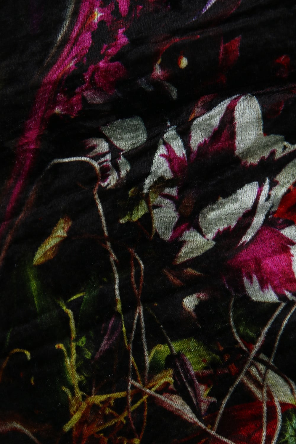 Print Twist Crotch Pants