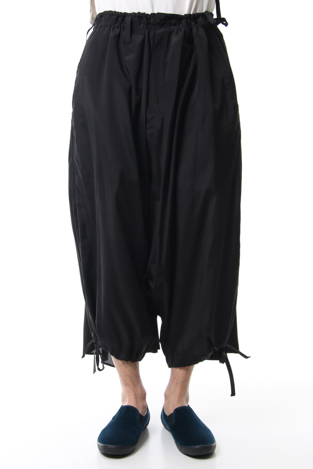 Rayon Cotton Poplin W-sarrouel KARASU Pants 