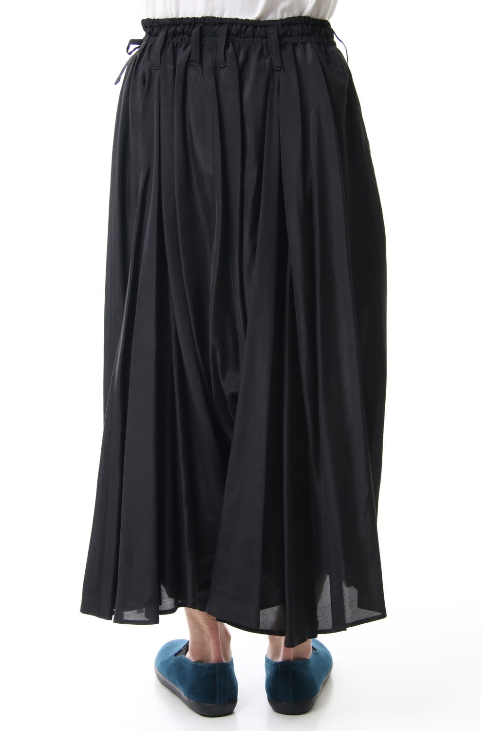 Rayon Cotton Poplin W-sarrouel KARASU Pants 