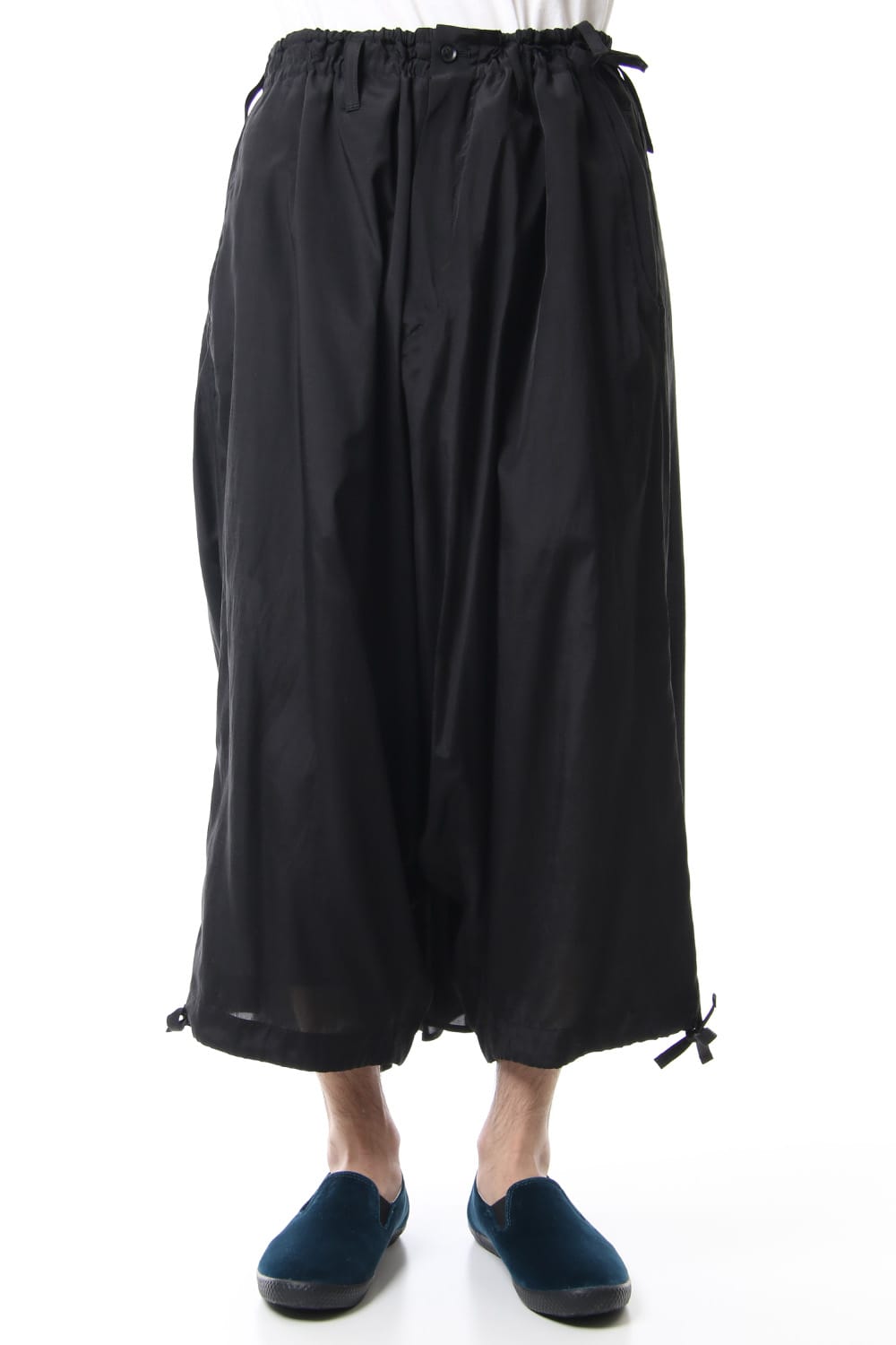 Rayon Cotton Poplin W-sarrouel KARASU Pants 