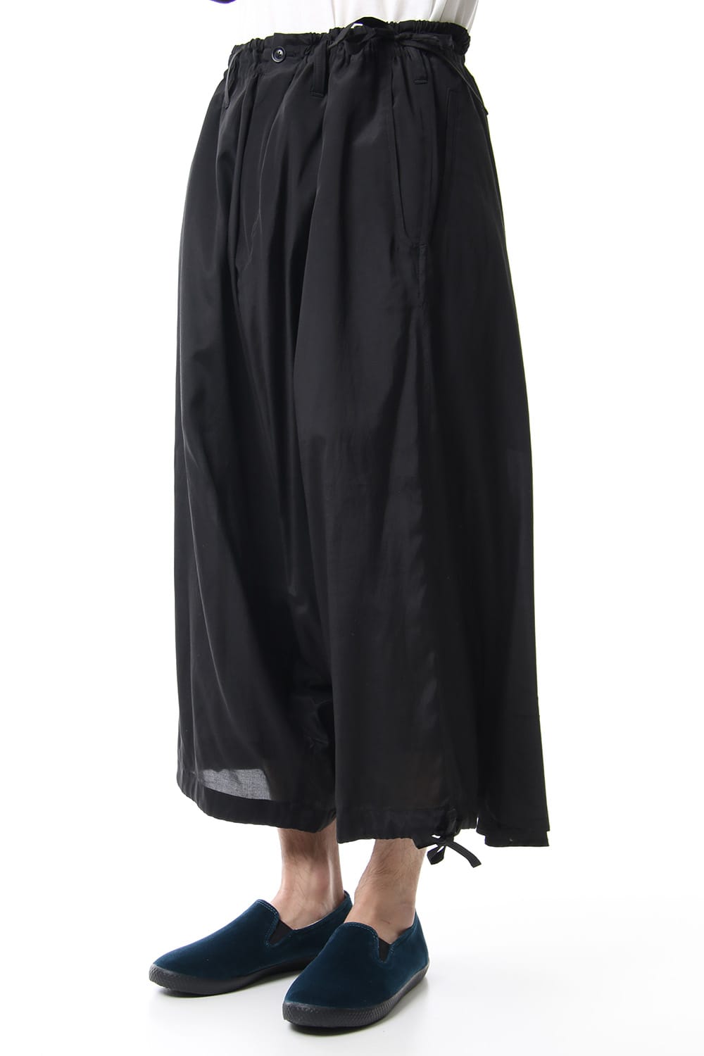 Rayon Cotton Poplin W-sarrouel KARASU Pants 