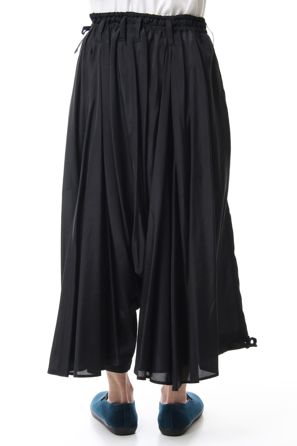 Rayon Cotton Poplin W-sarrouel KARASU Pants 