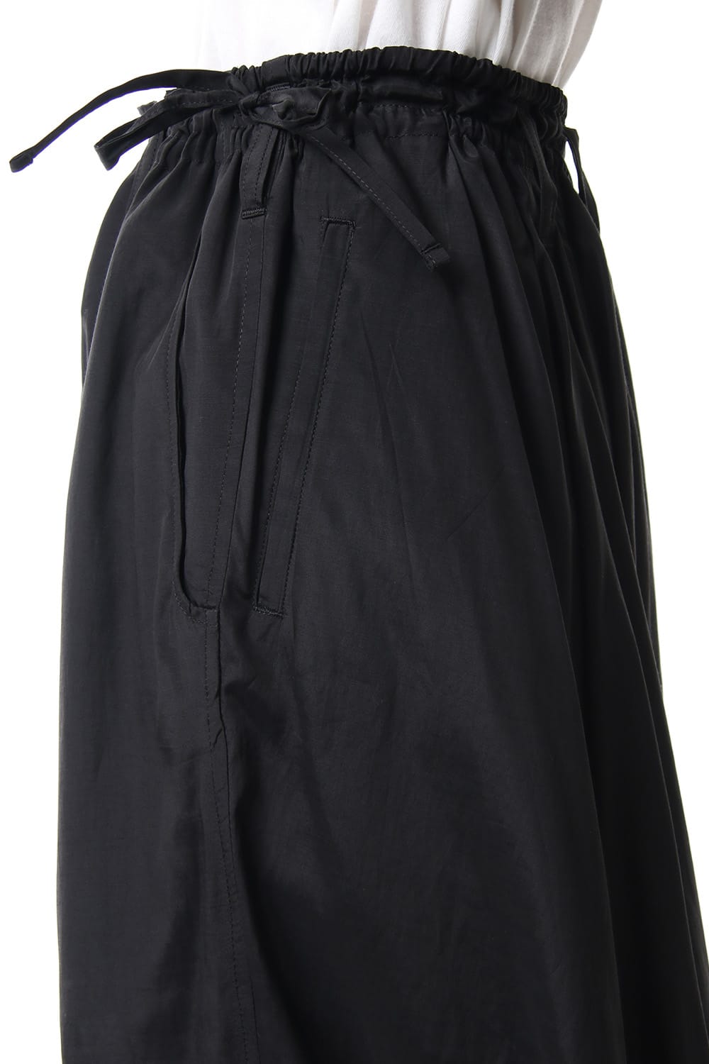 Rayon Cotton Poplin W-sarrouel KARASU Pants 