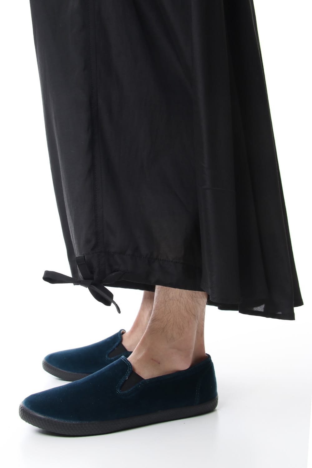 Rayon Cotton Poplin W-sarrouel KARASU Pants 