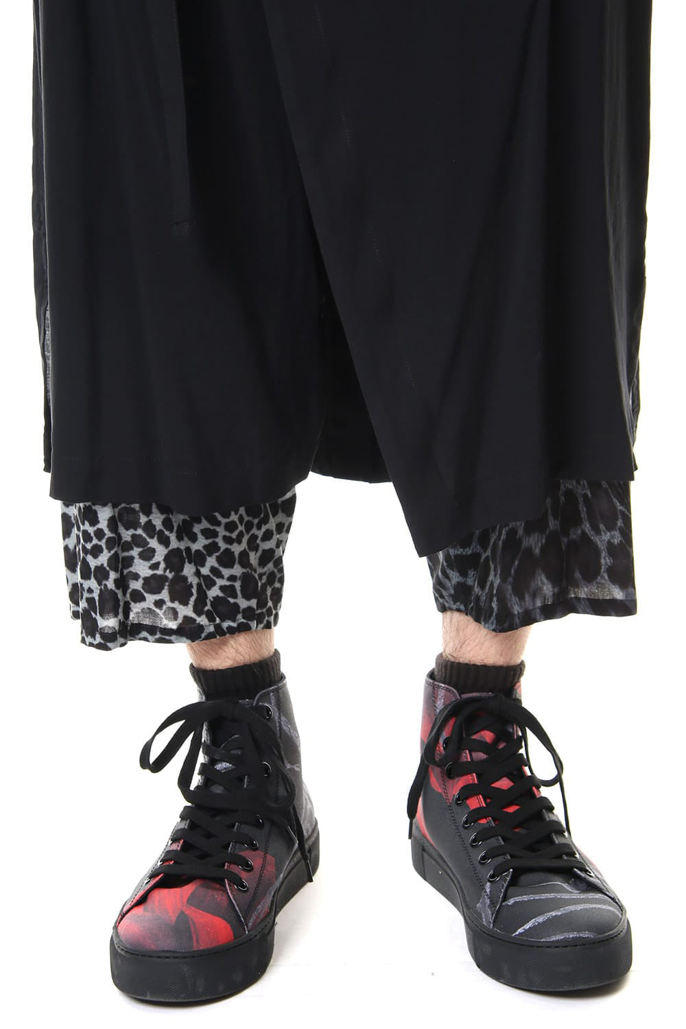 Leopard Wrap Pants