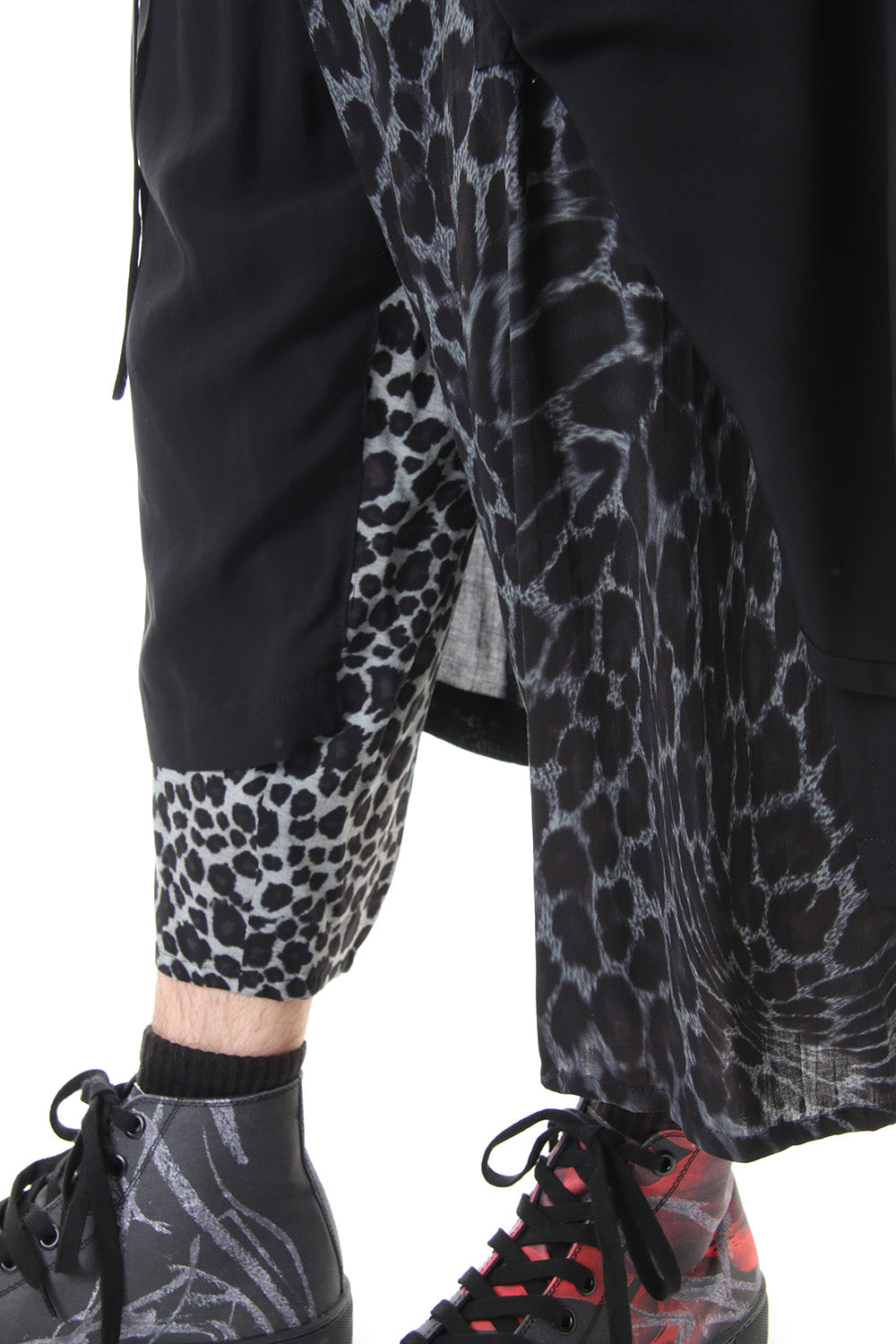 Leopard Wrap Pants