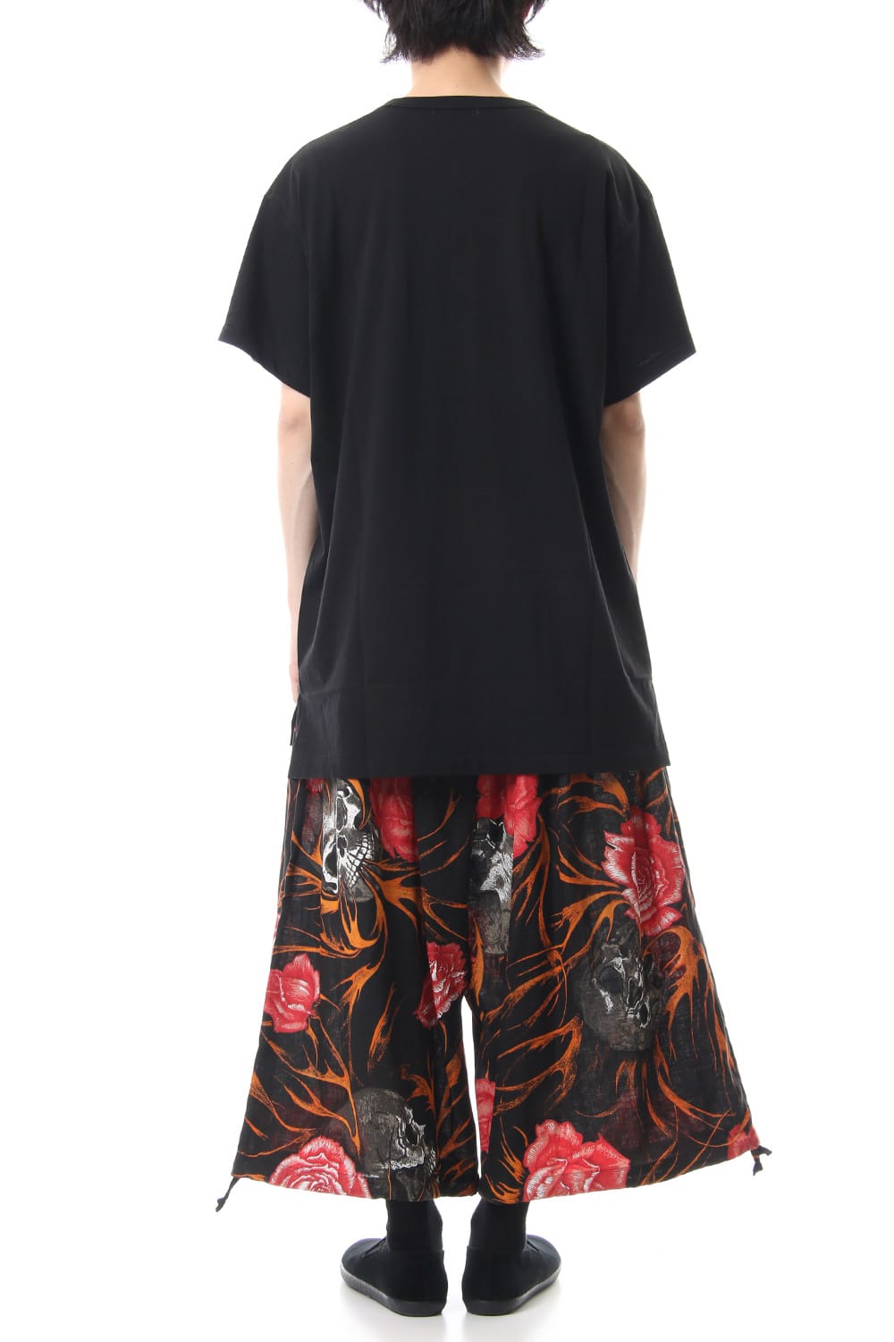 Skull Print Baloon Pants