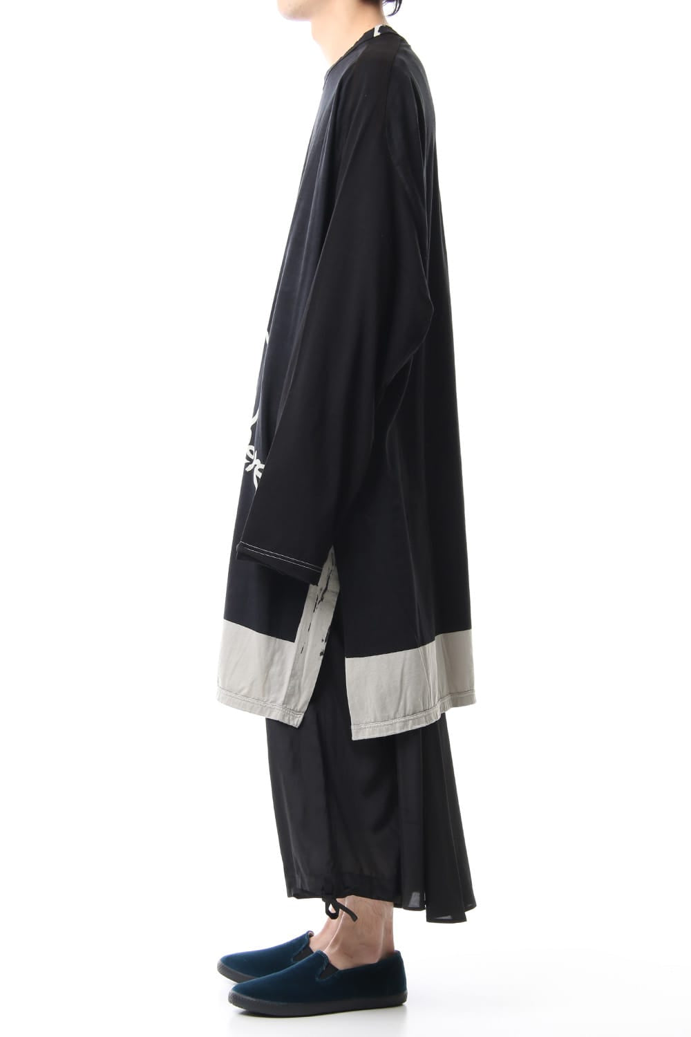 Rayon Cotton Poplin W-sarrouel KARASU Pants 