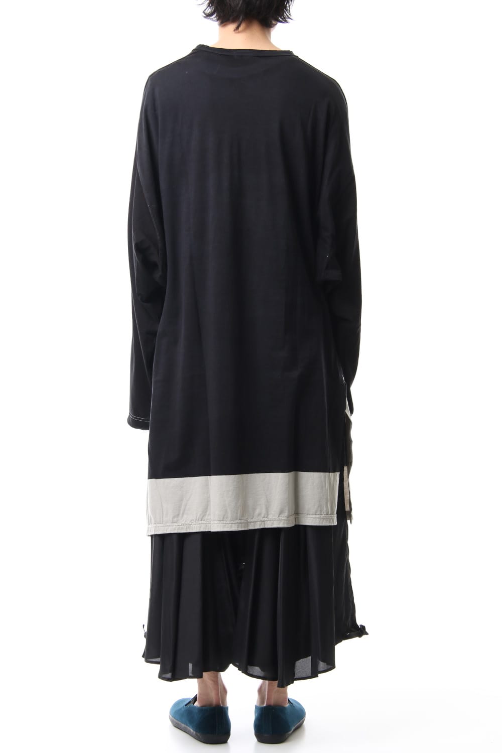 Rayon Cotton Poplin W-sarrouel KARASU Pants 