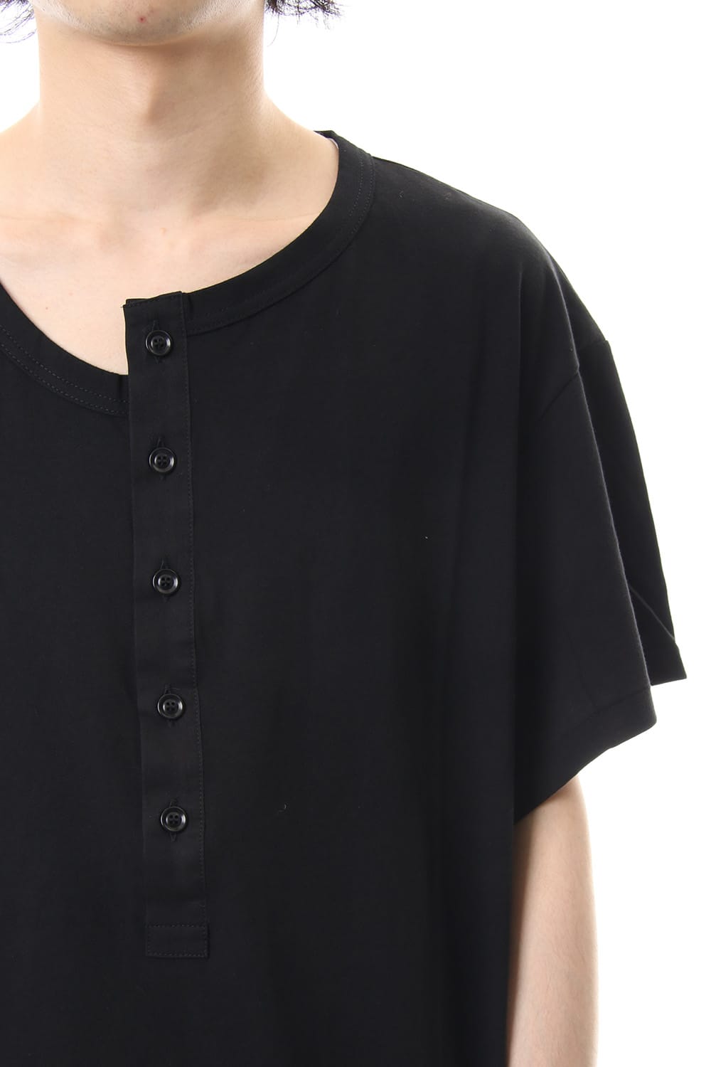 Asymmetry Henryneck Tshirt