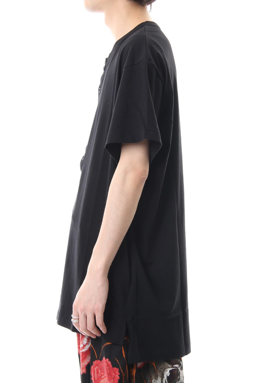 Asymmetry Henryneck Tshirt