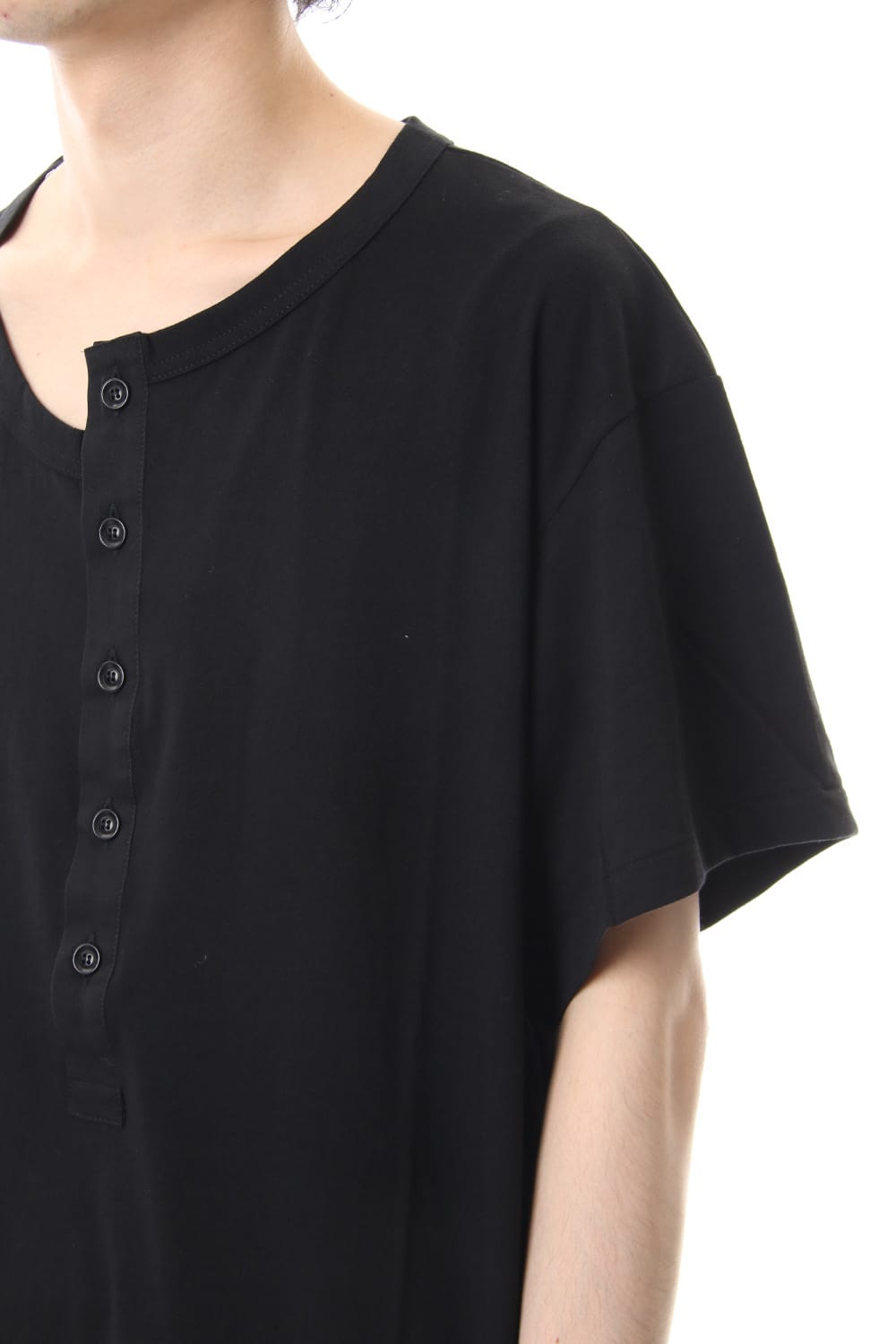 Asymmetry Henryneck Tshirt