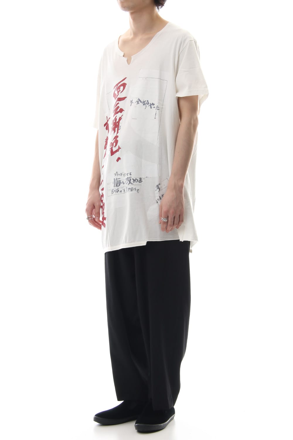 Paper Texture Print Tshrt