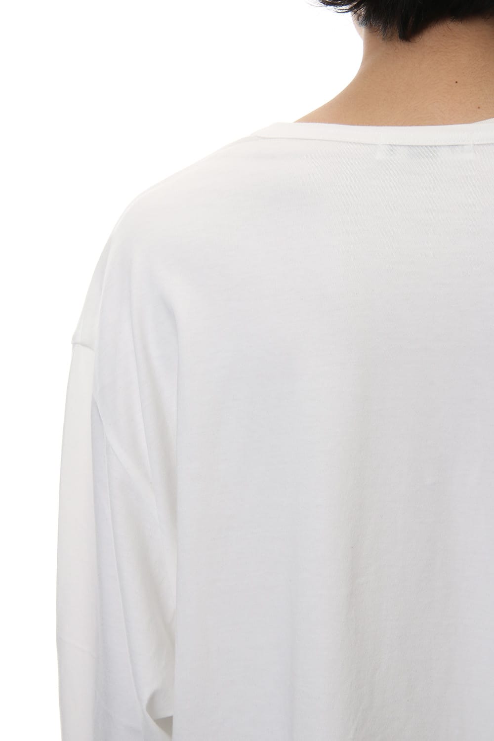 Lace Up Round Neck Long Sleeve T Shirt