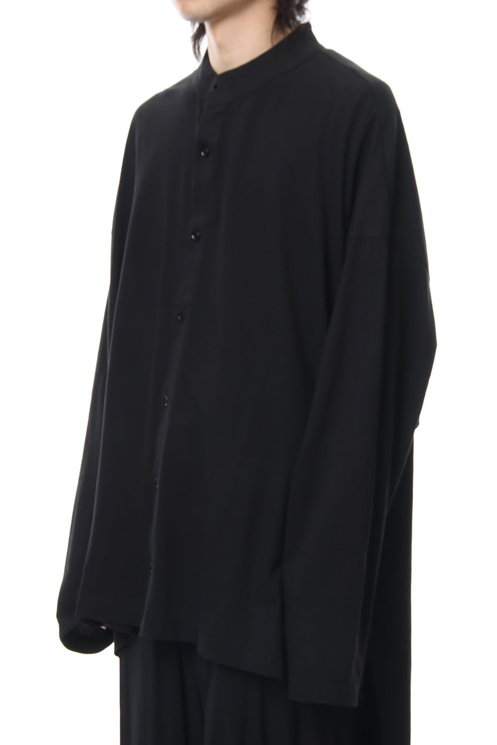 Message Stand Collar Cardigan