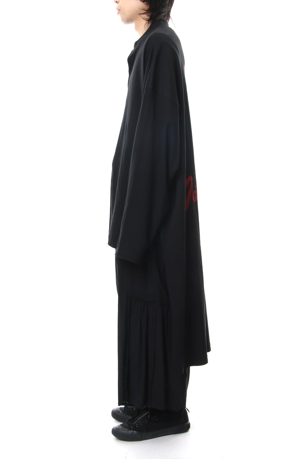 Message Stand Collar Cardigan