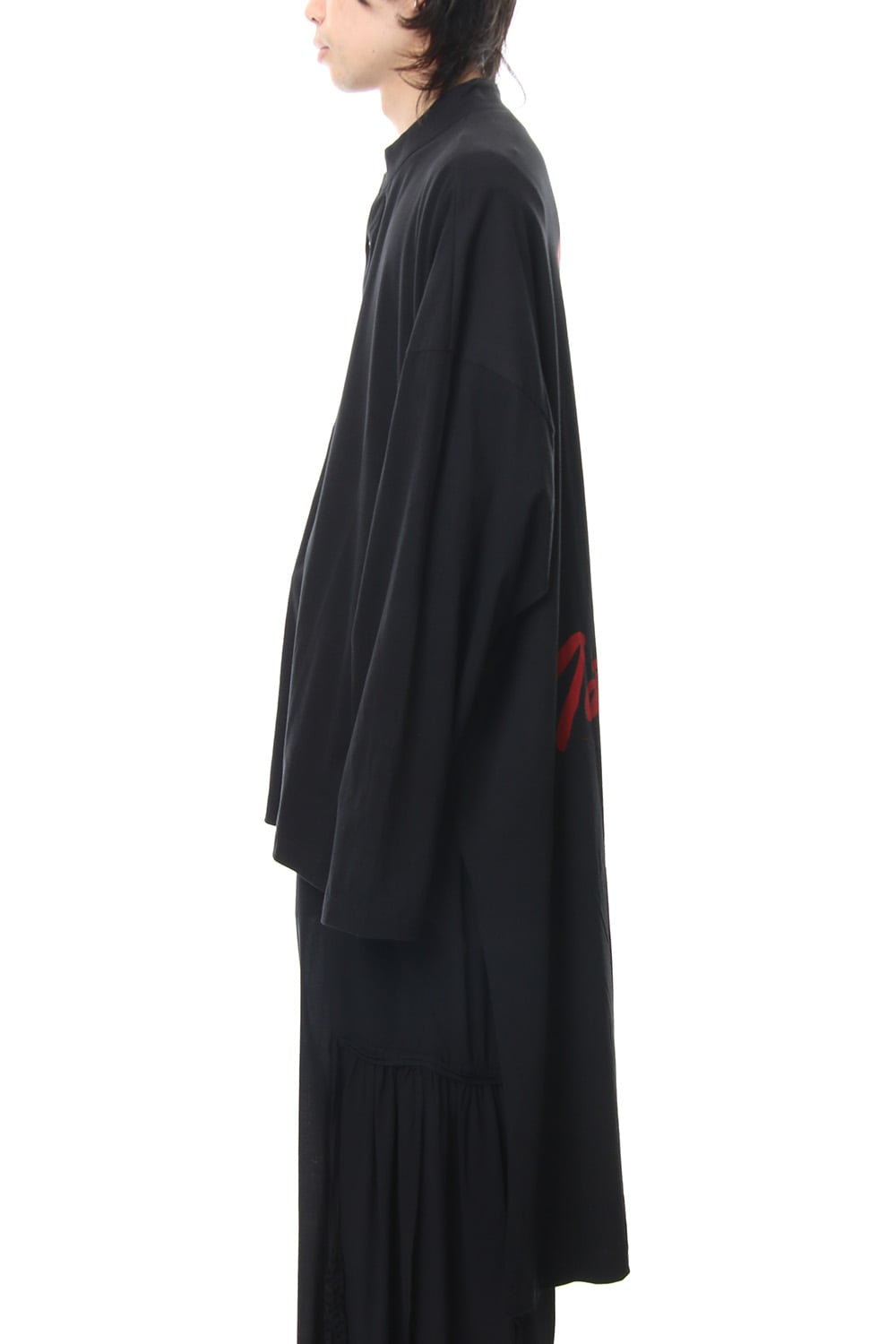 Message Stand Collar Cardigan