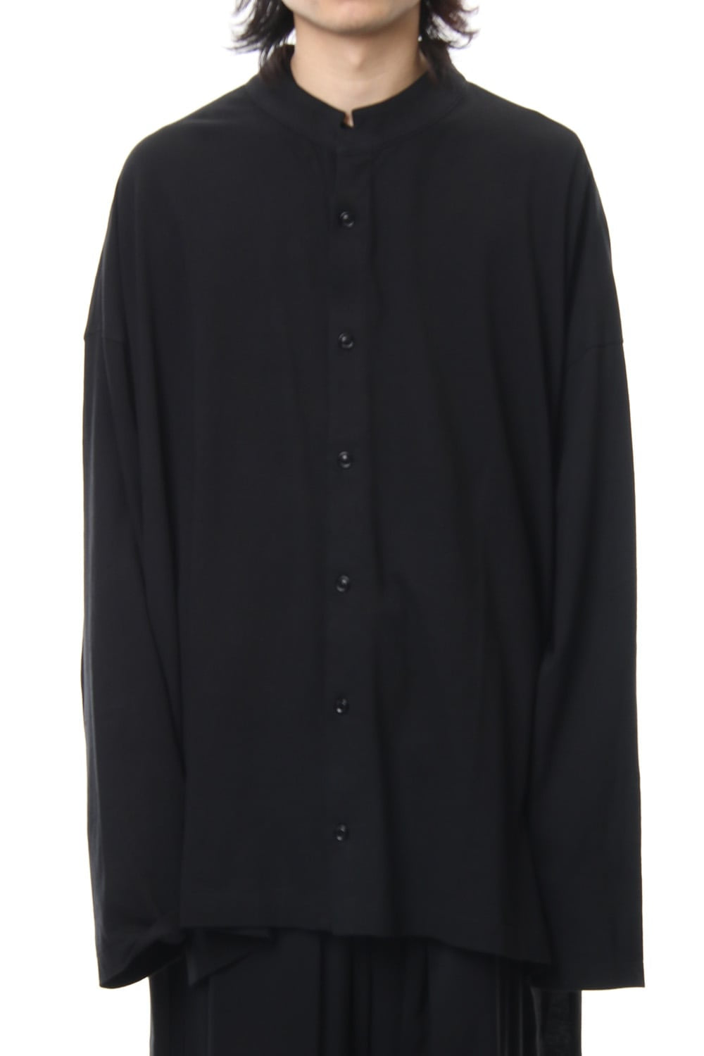 Message Stand Collar Cardigan