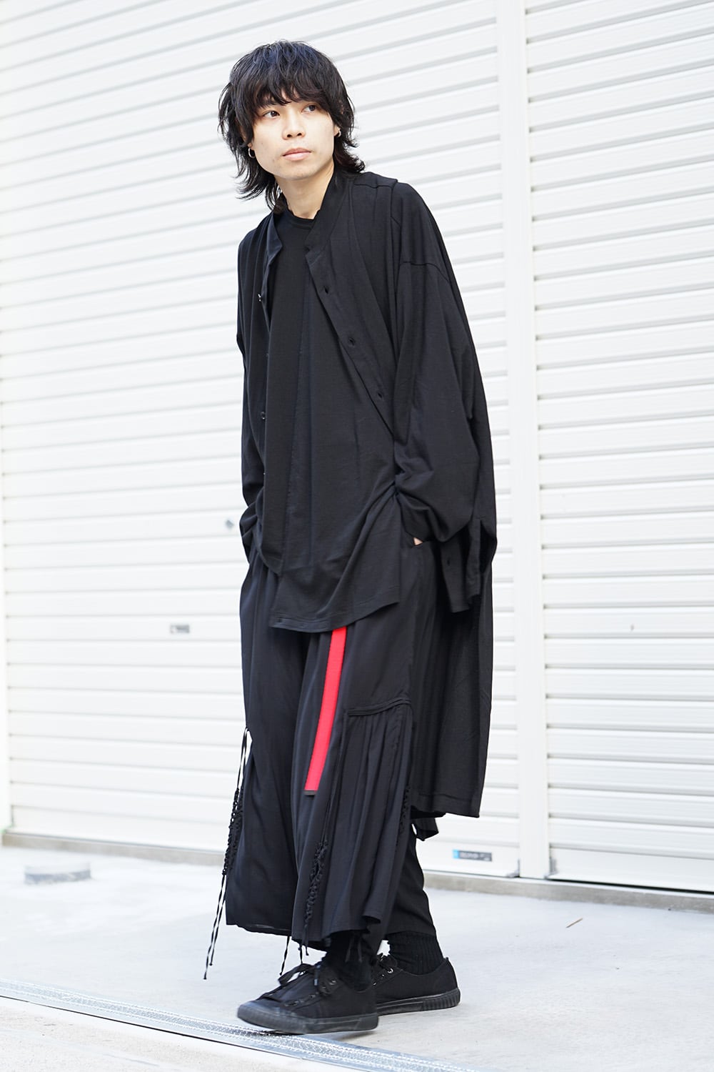 Message Stand Collar Cardigan