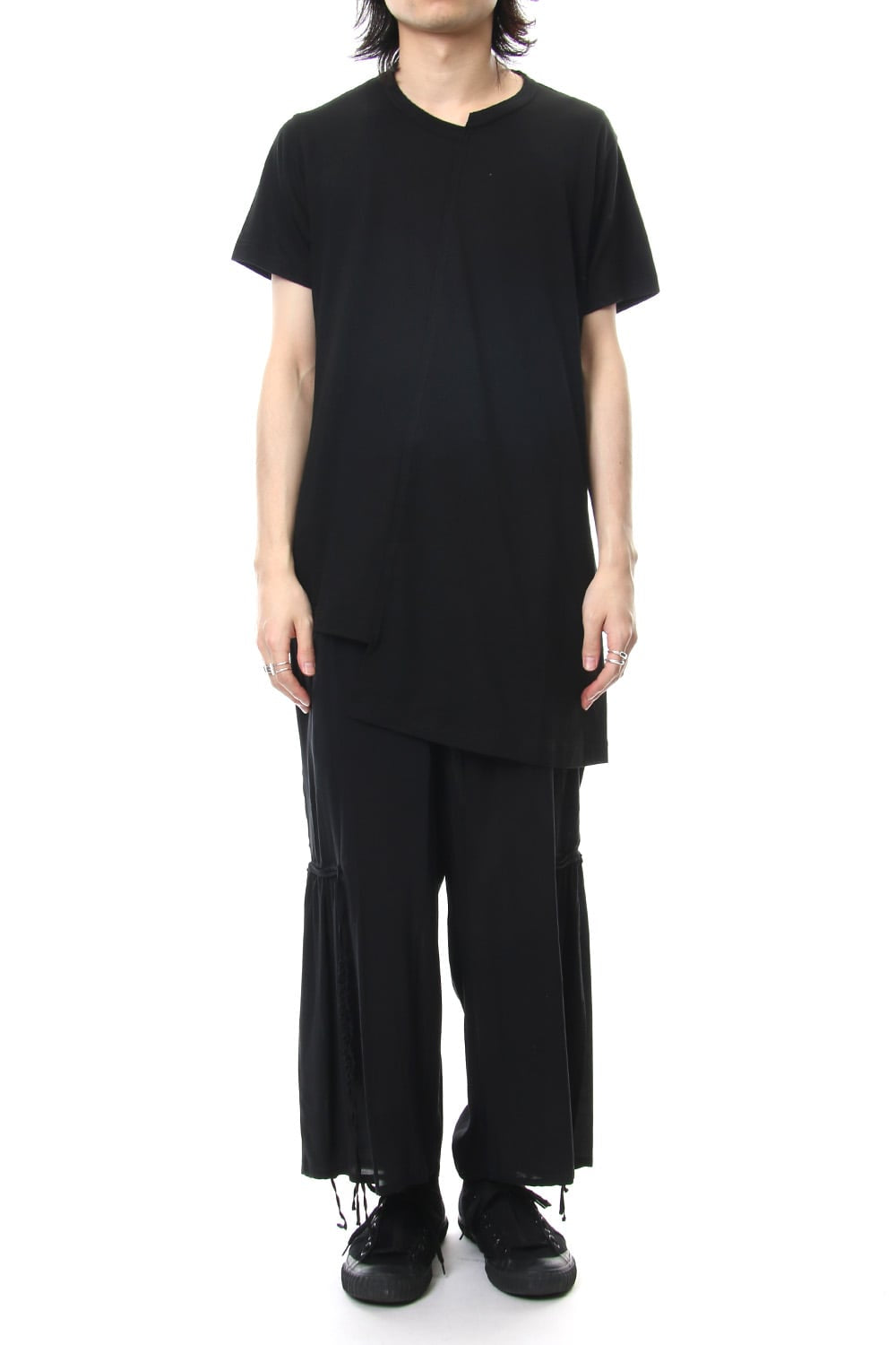 Diagonal Switch Short Sleeve Tee