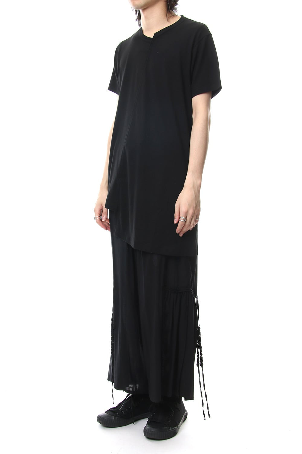 Diagonal Switch Short Sleeve Tee