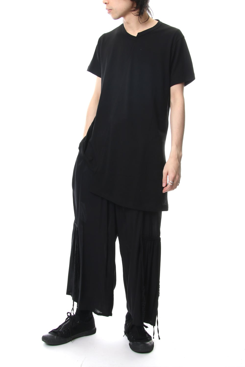 Diagonal Switch Short Sleeve Tee