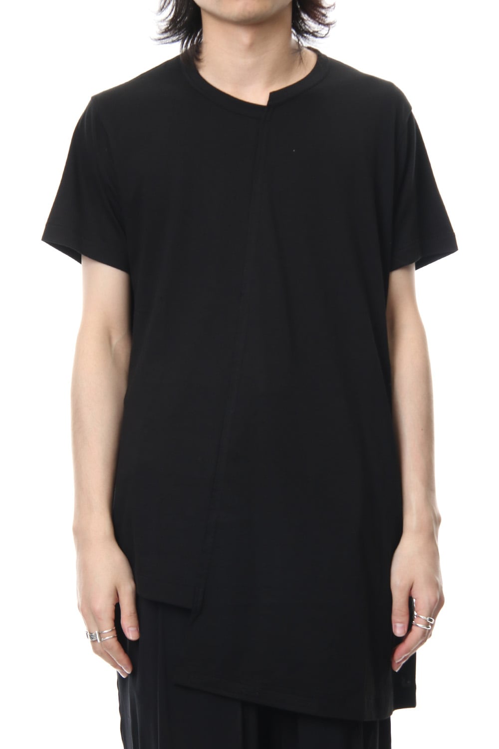 Diagonal Switch Short Sleeve Tee