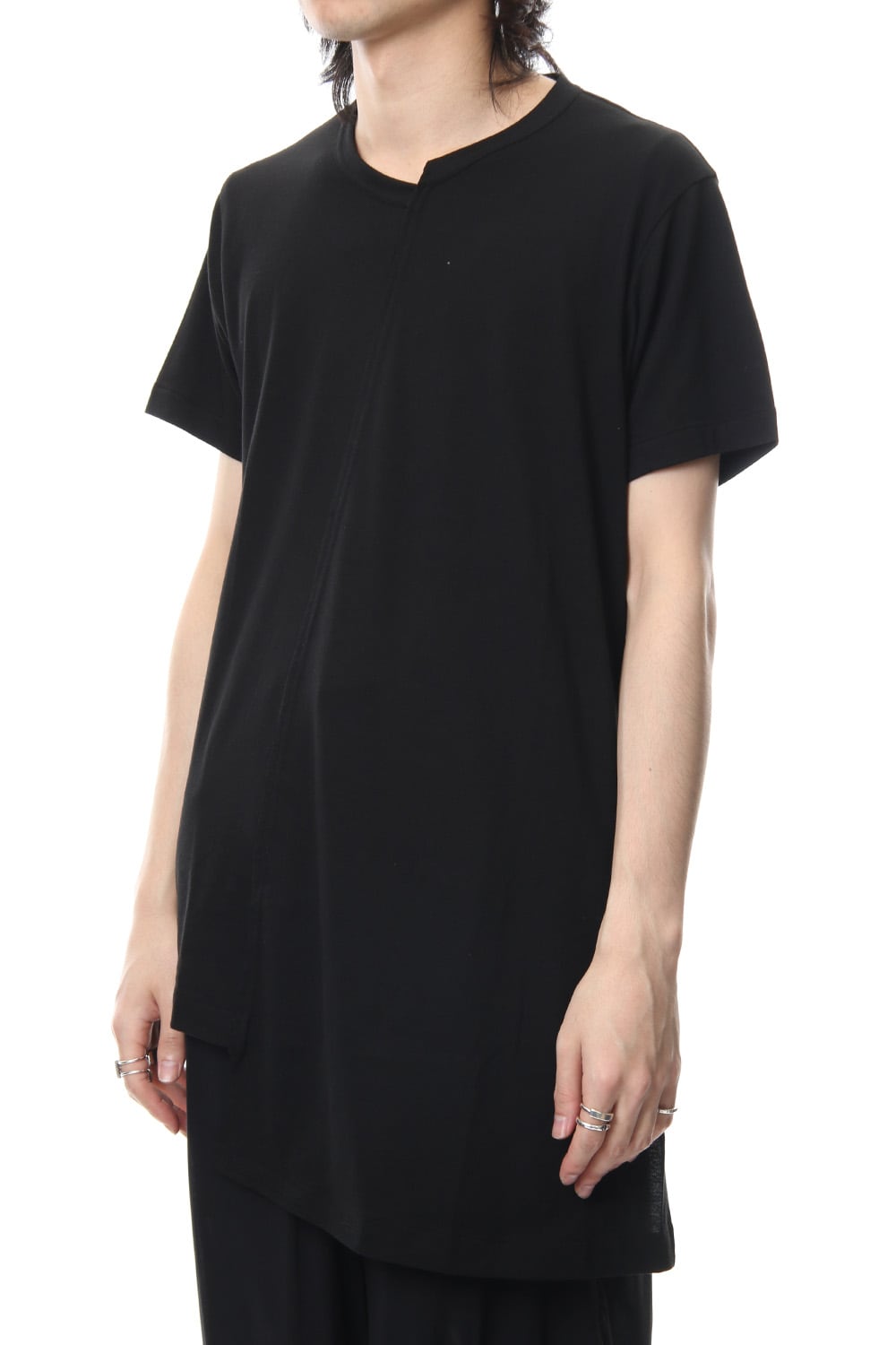 Diagonal Switch Short Sleeve Tee