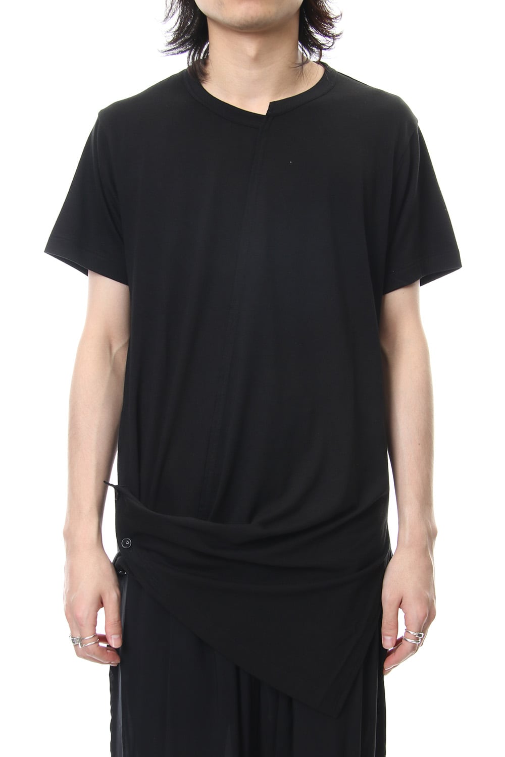 Diagonal Switch Short Sleeve Tee
