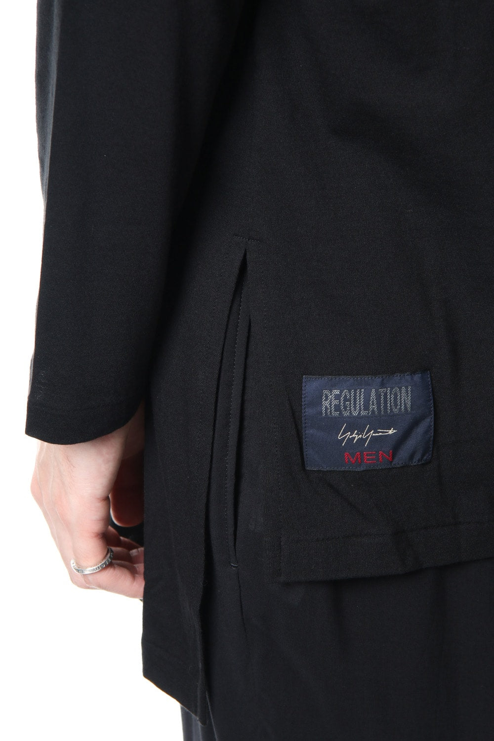 Diagonal Switch Long Sleeve Tee