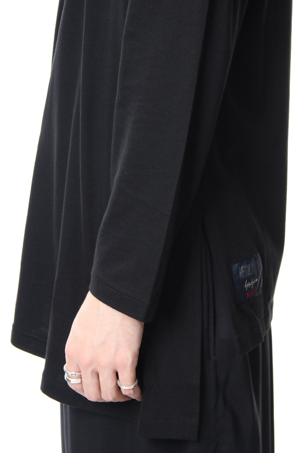 Diagonal Switch Long Sleeve Tee