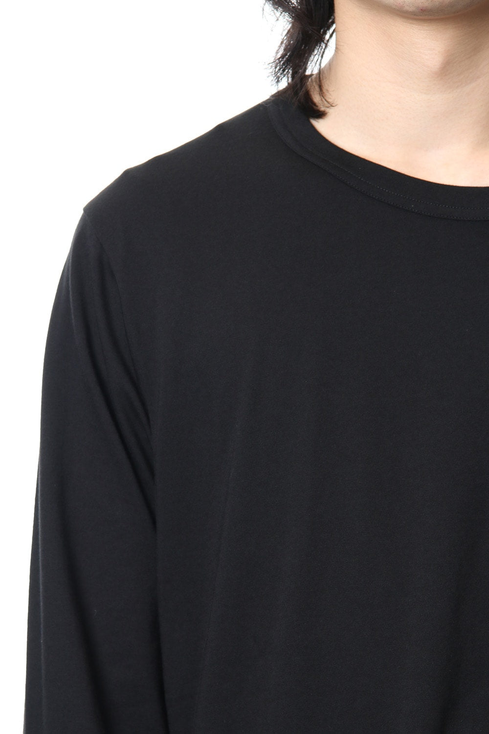 Diagonal Switch Long Sleeve Tee