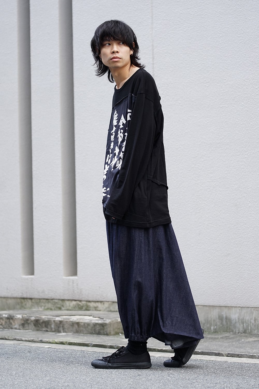 Sewing Message Long Sleeve Tee B