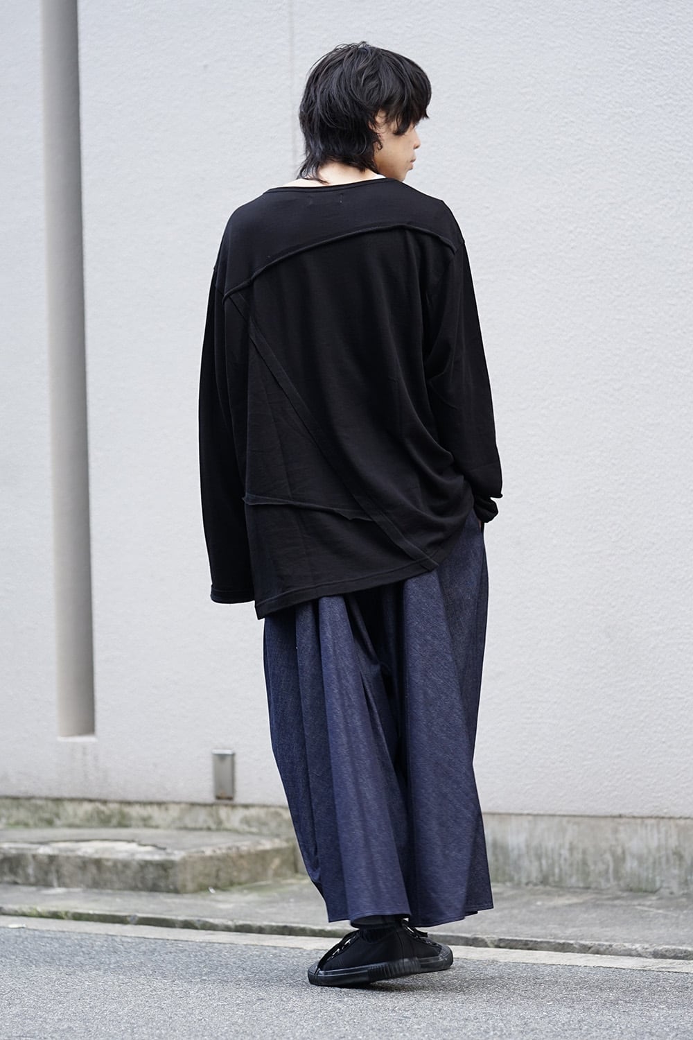 Sewing Message Long Sleeve Tee B