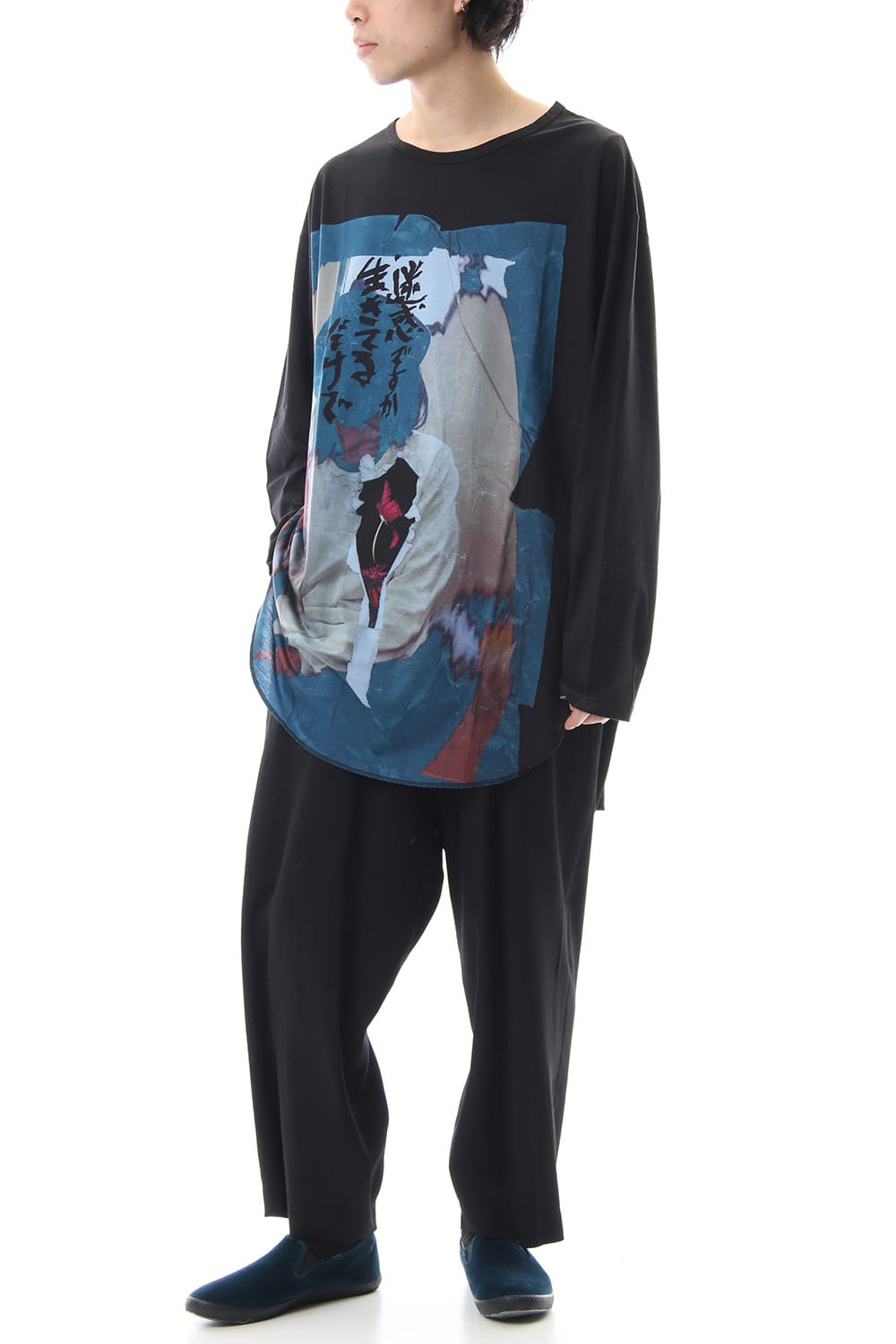 Yamamoto Print Long Sleeve Tshirt