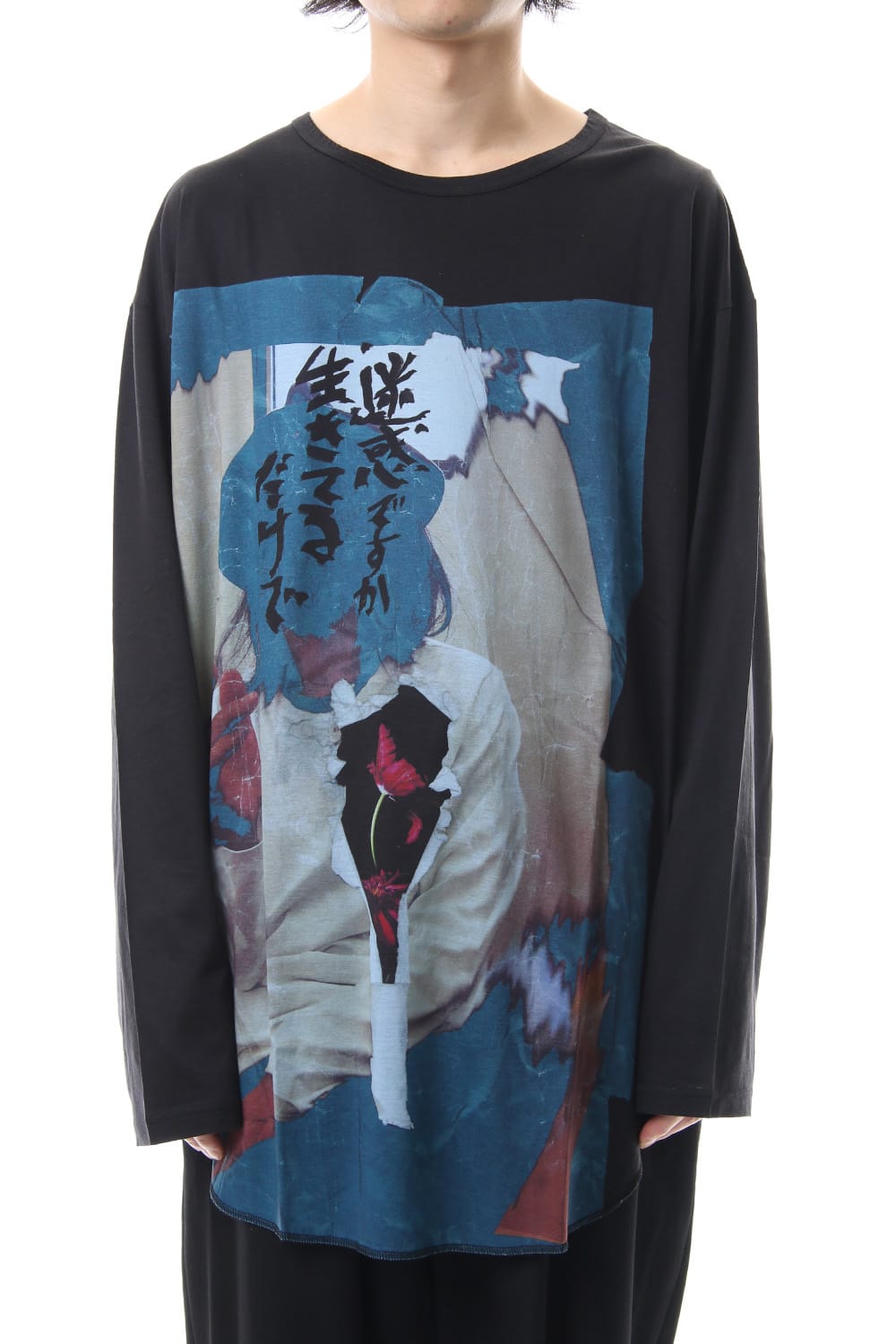 Yamamoto Print Long Sleeve Tshirt