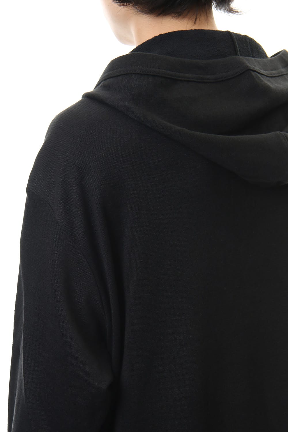 String Hem Hoodie