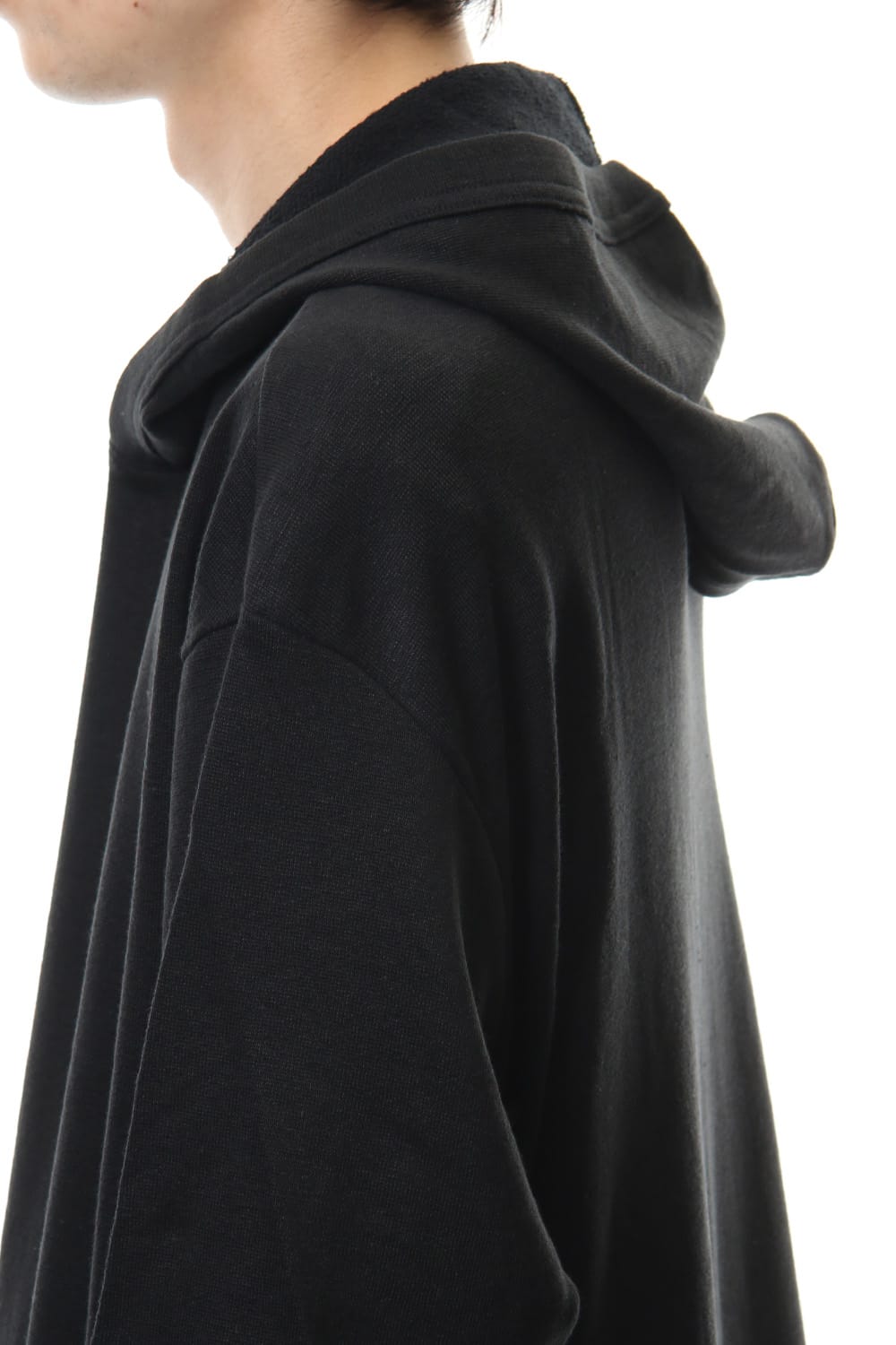 String Hem Hoodie