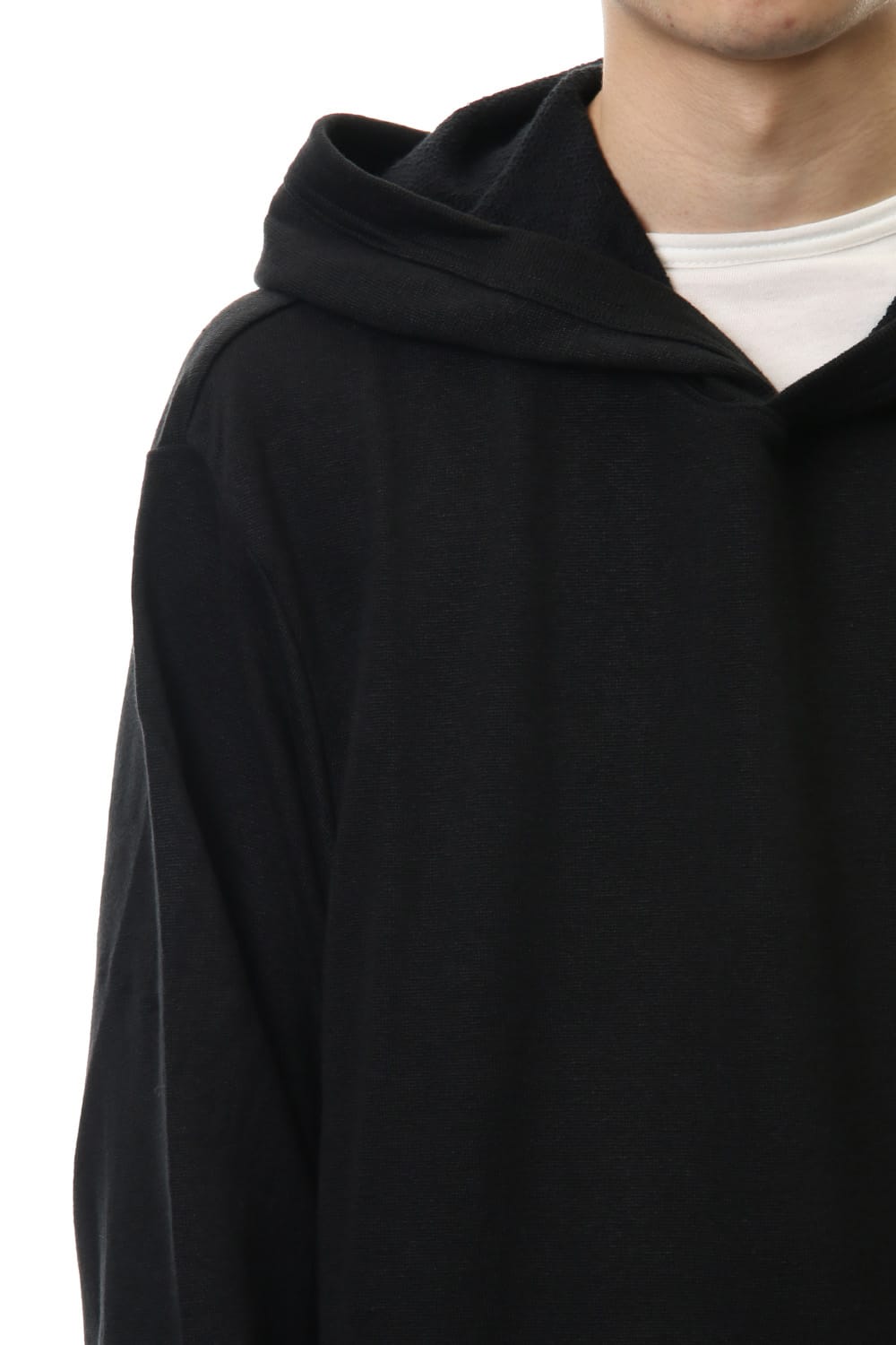 String Hem Hoodie