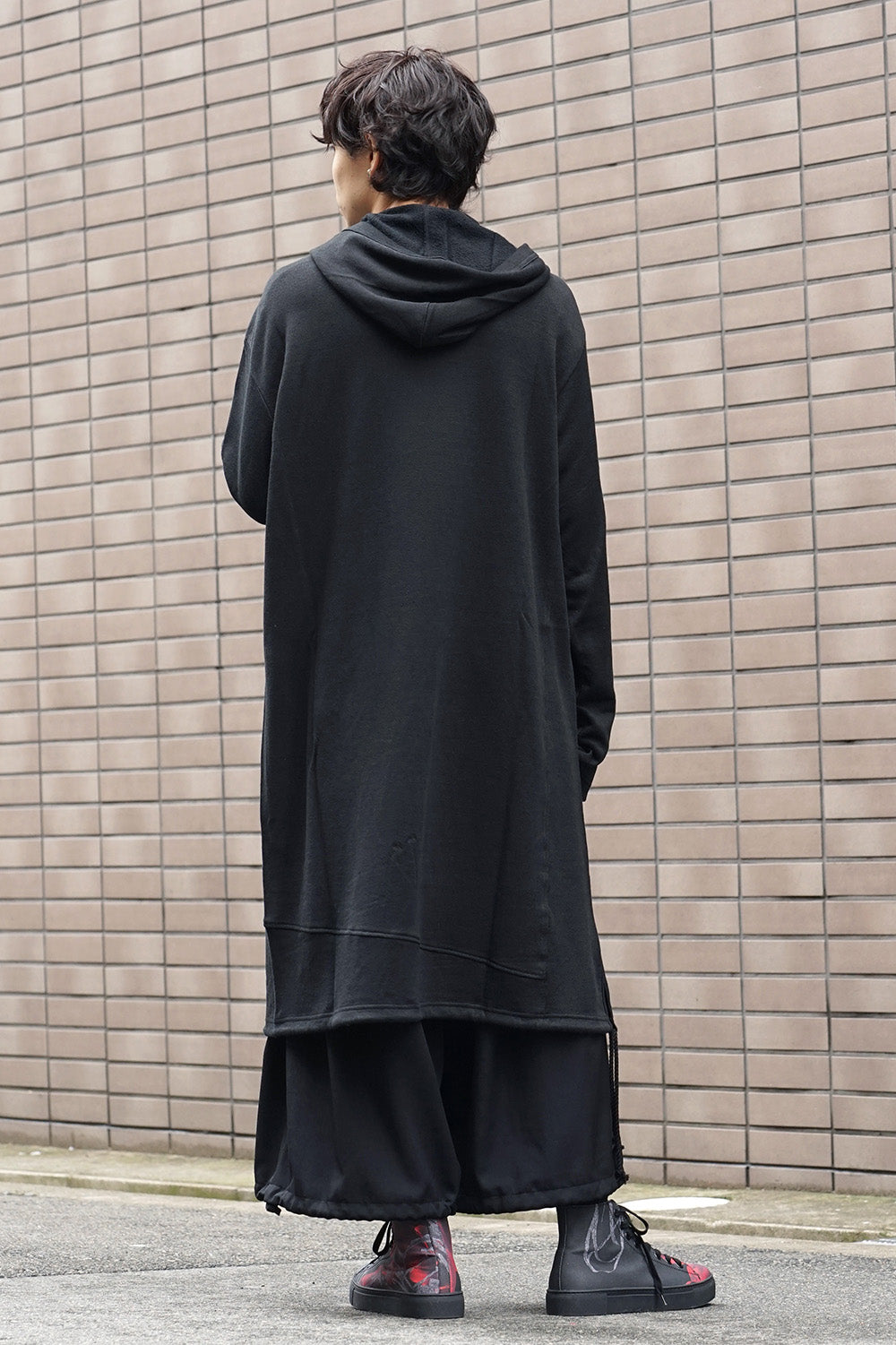 String Hem Hoodie