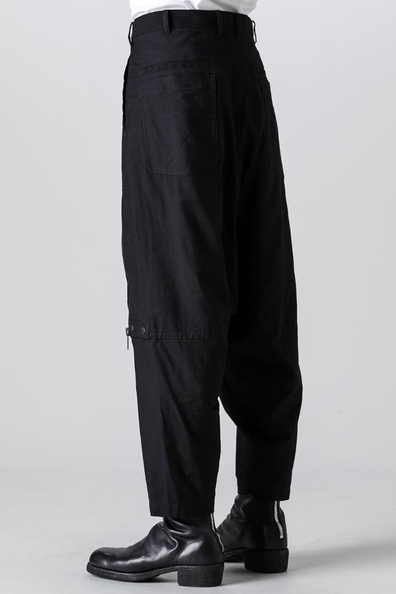 Zip Sarouel Pants