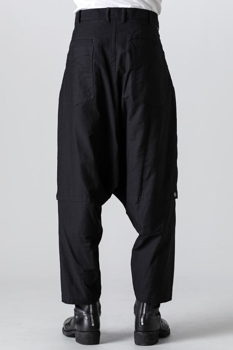 Zip Sarouel Pants