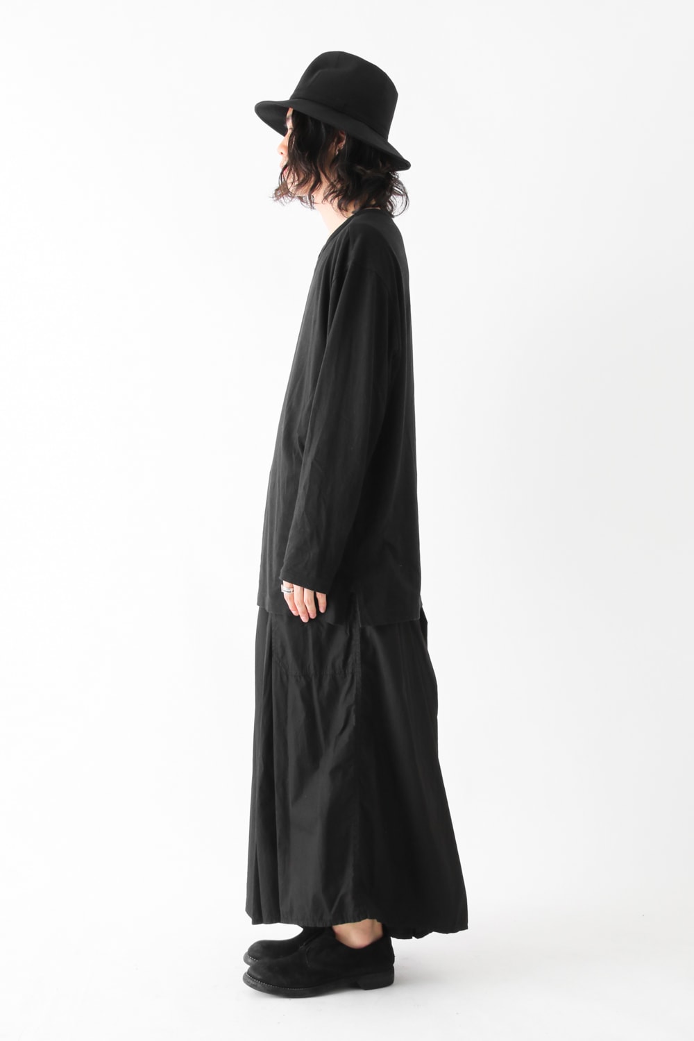 Garment Dye Broad Hakama Pants