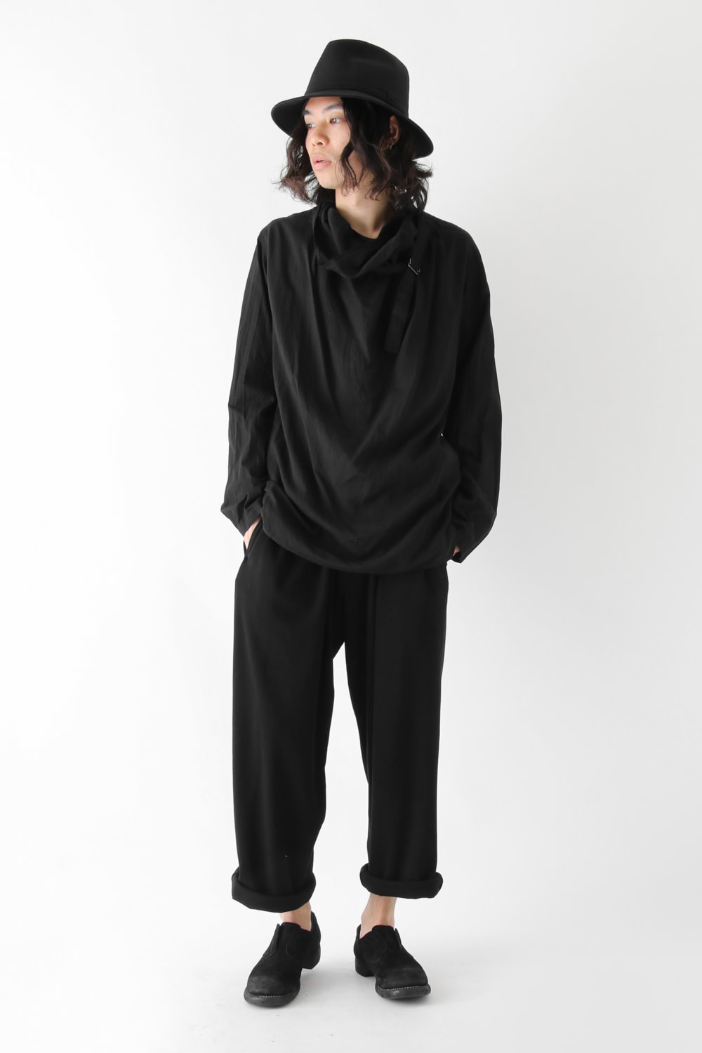Pullover Drape Shirt 