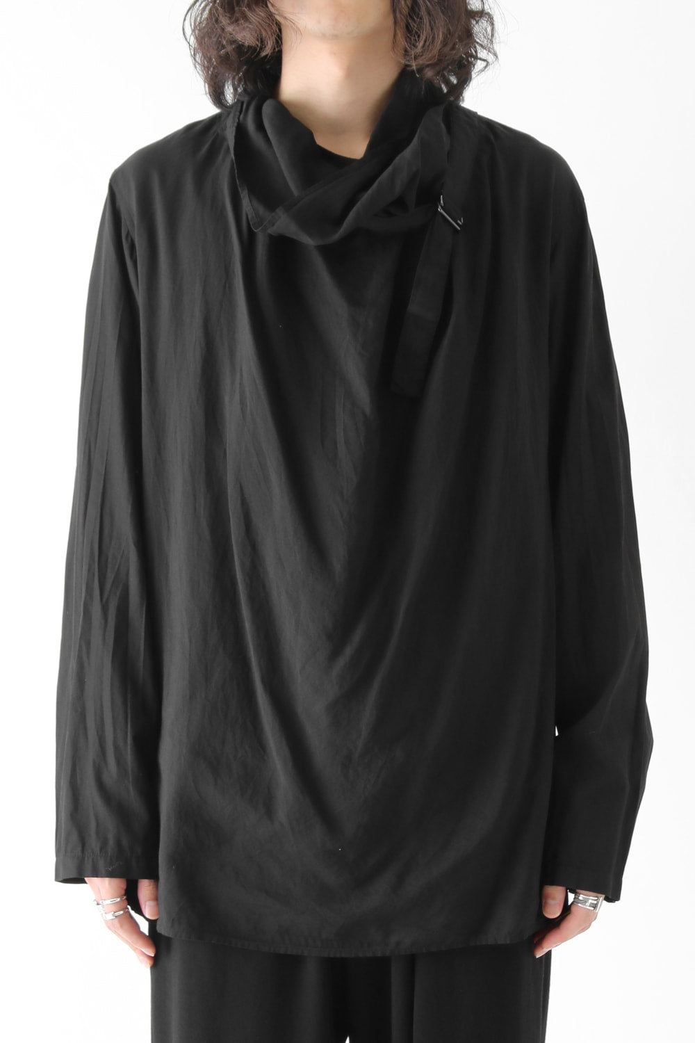 Pullover Drape Shirt 