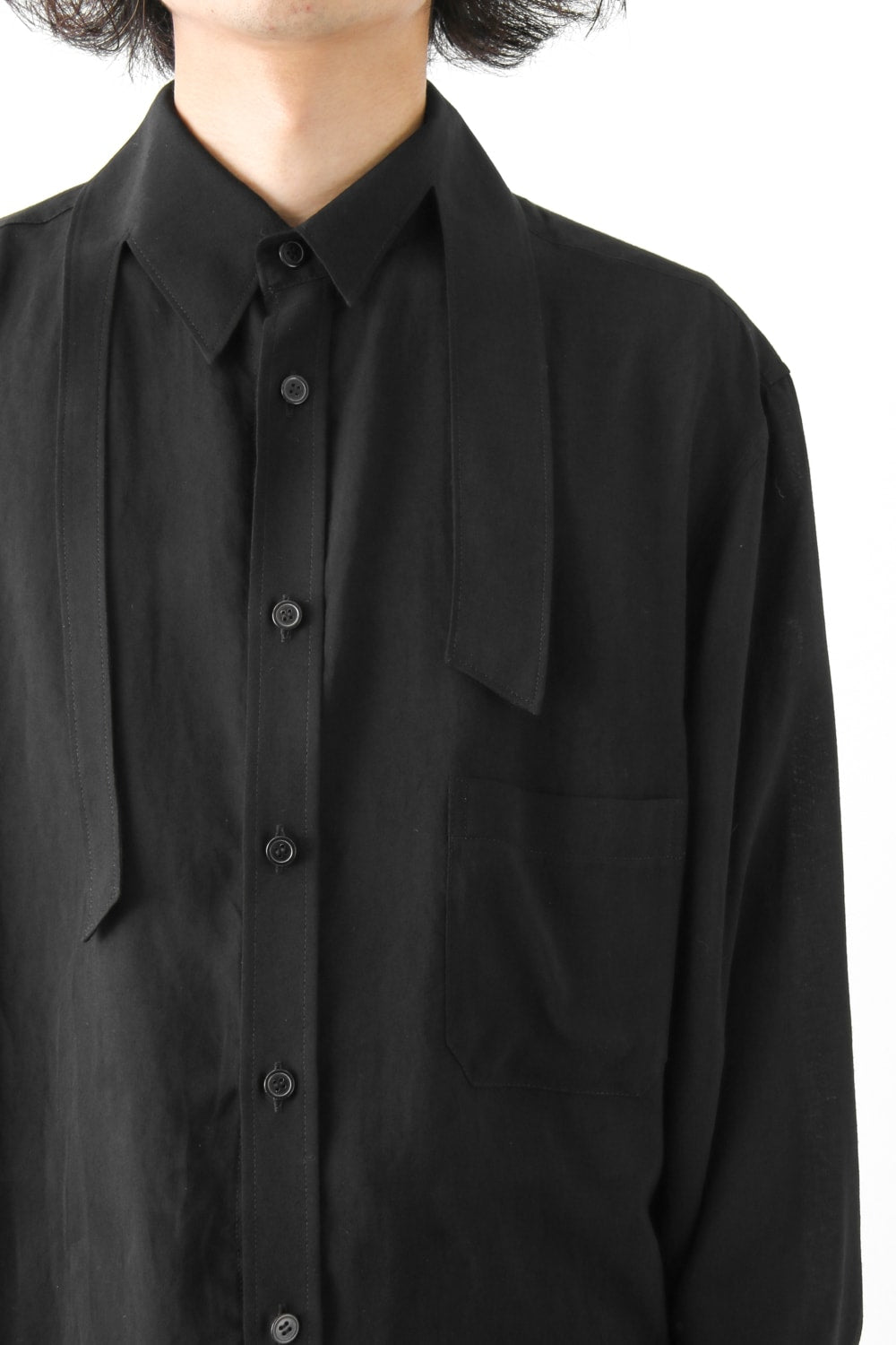 Deformation Collar Shirt