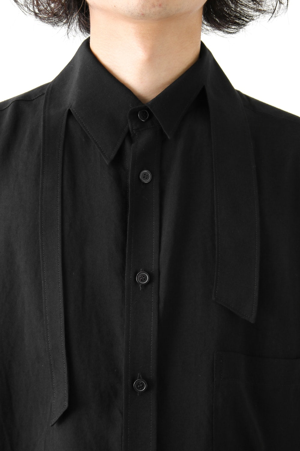 Deformation Collar Shirt