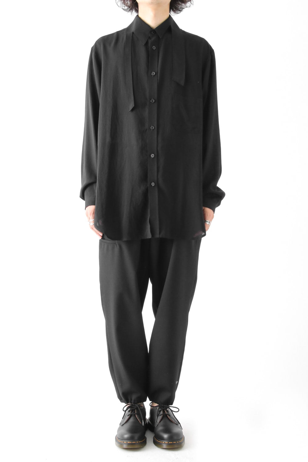 Deformation Collar Shirt