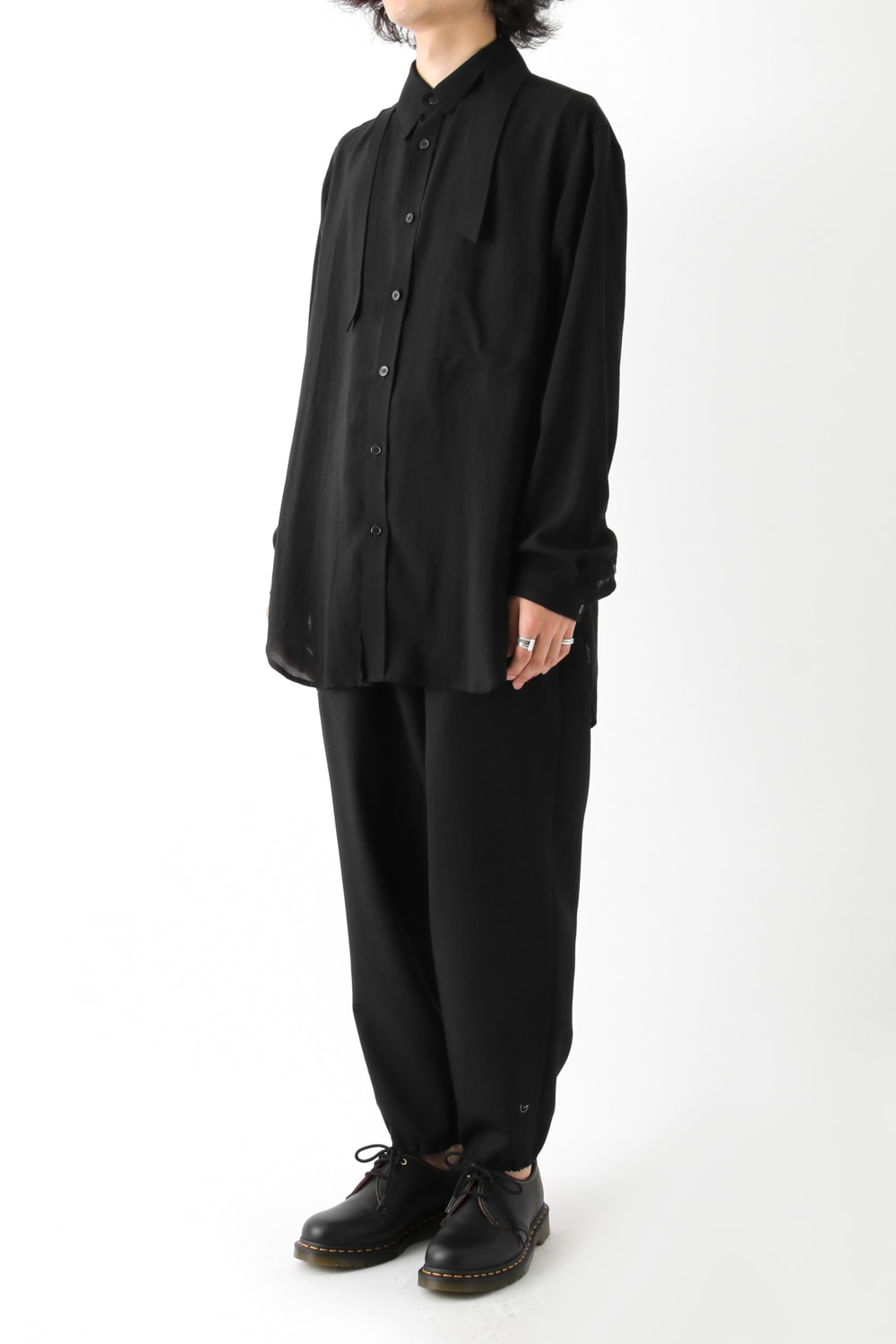 Deformation Collar Shirt