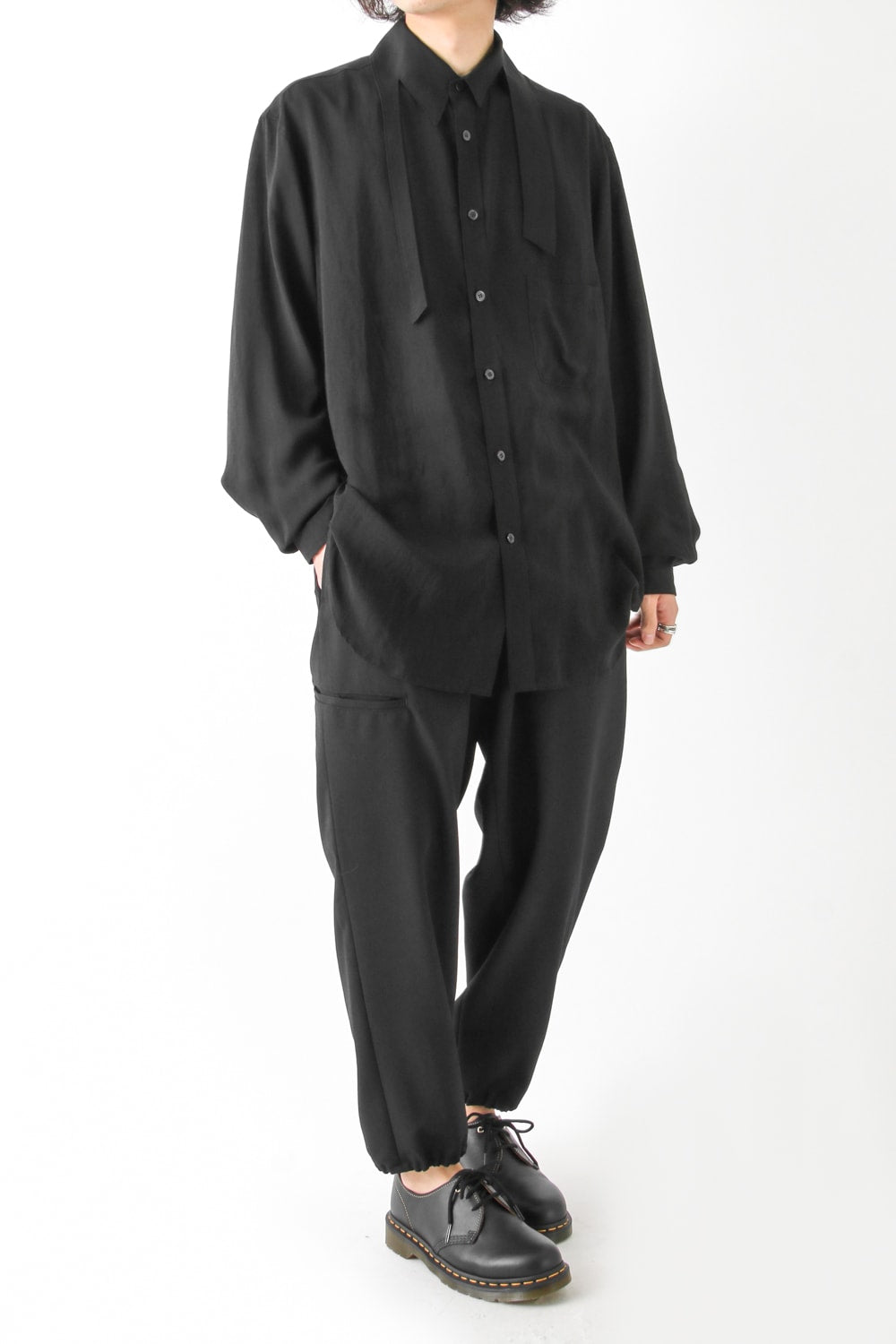 Deformation Collar Shirt